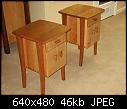 Maple and Cherry Bedside Tables-img_1779-jpg