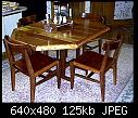 Cherry/walnut kitchen table and 4 chairs-k_table-jpg